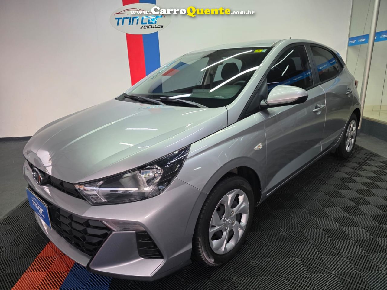 HYUNDAI   HB20 SENSE PLUS1.0 FLEX 12V MEC.   PRATA 2025 1.0 FLEX - Loja