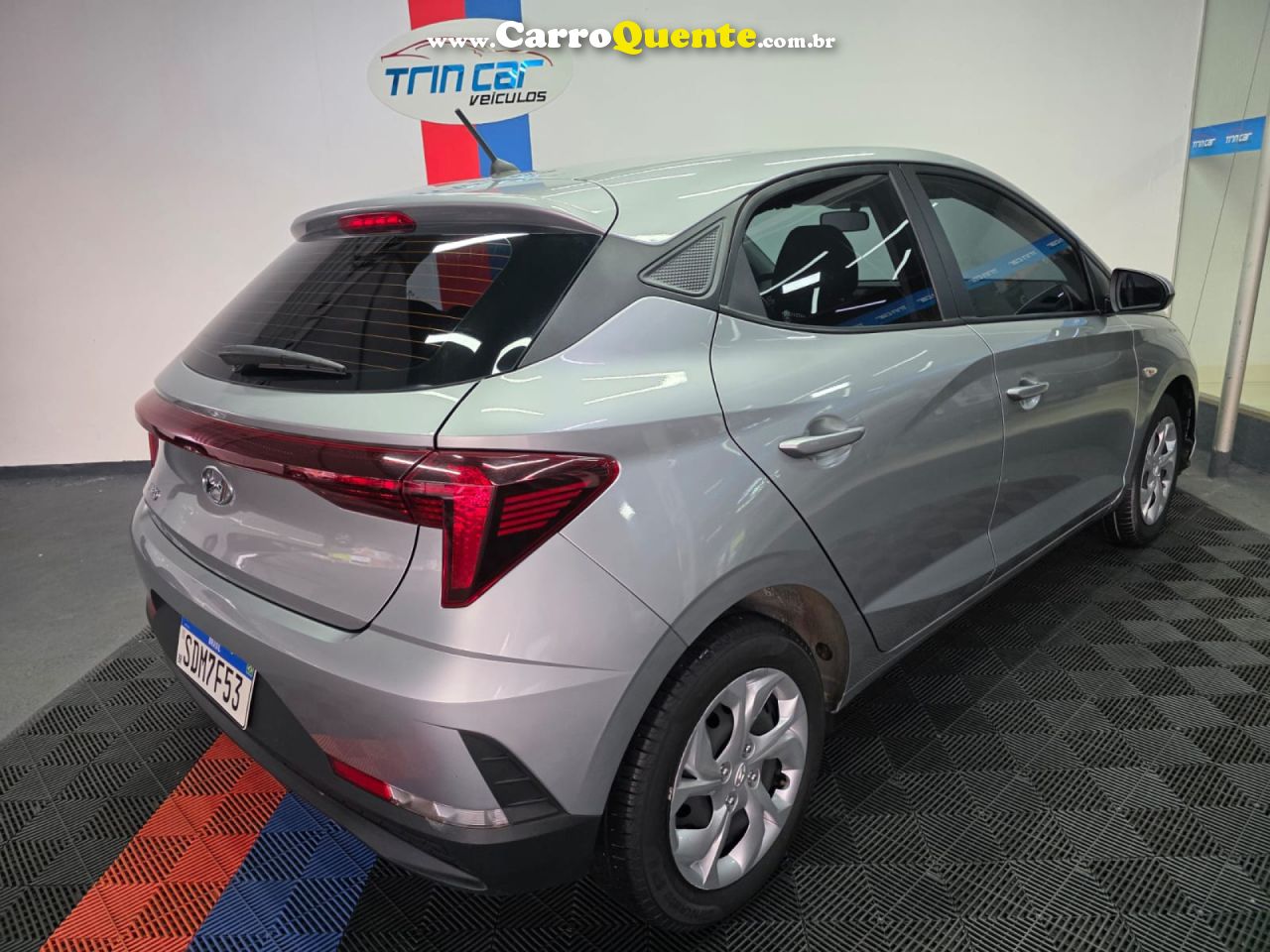 HYUNDAI   HB20 SENSE PLUS1.0 FLEX 12V MEC.   PRATA 2025 1.0 FLEX - Loja