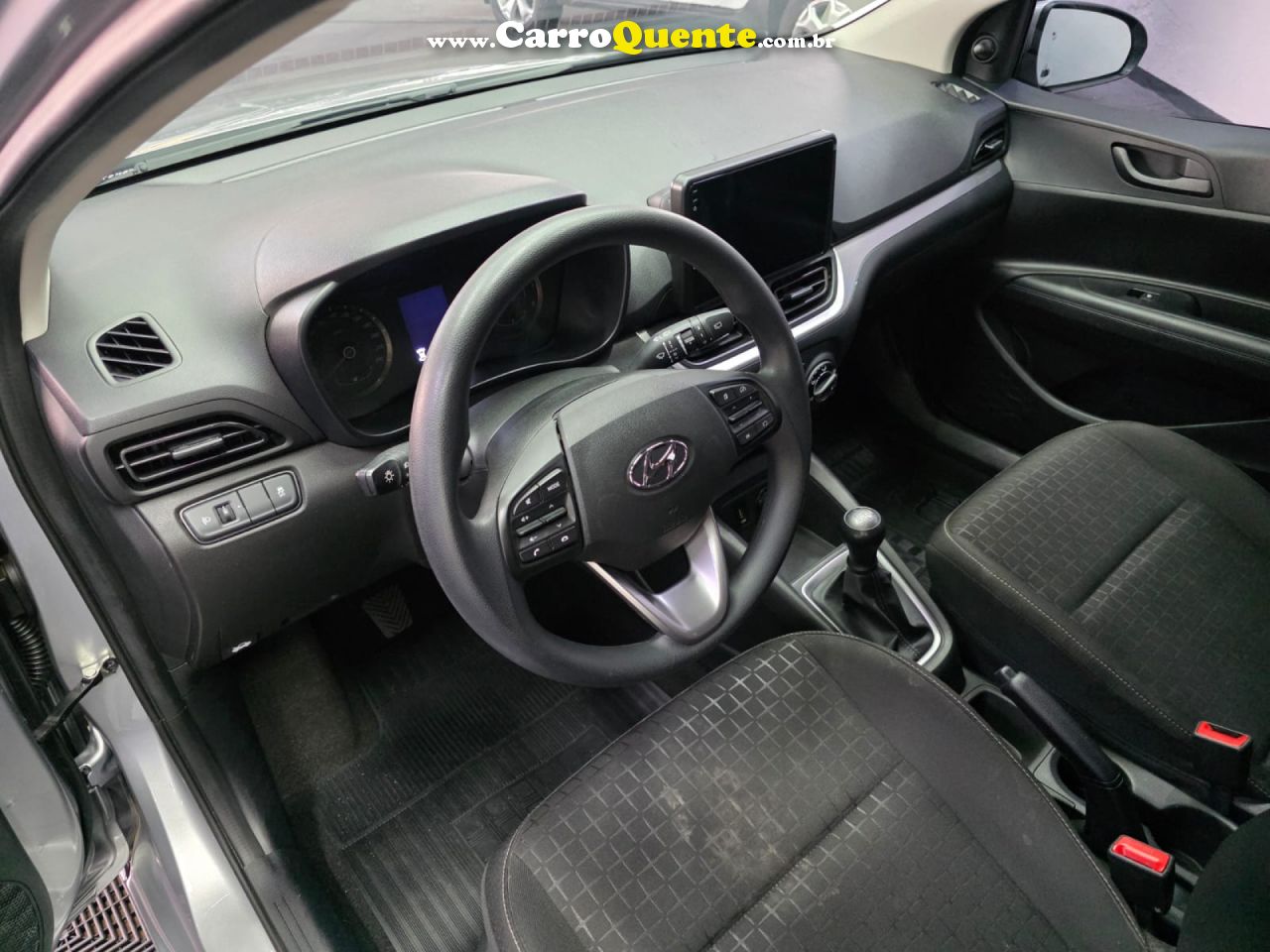 HYUNDAI   HB20 SENSE PLUS1.0 FLEX 12V MEC.   PRATA 2025 1.0 FLEX - Loja
