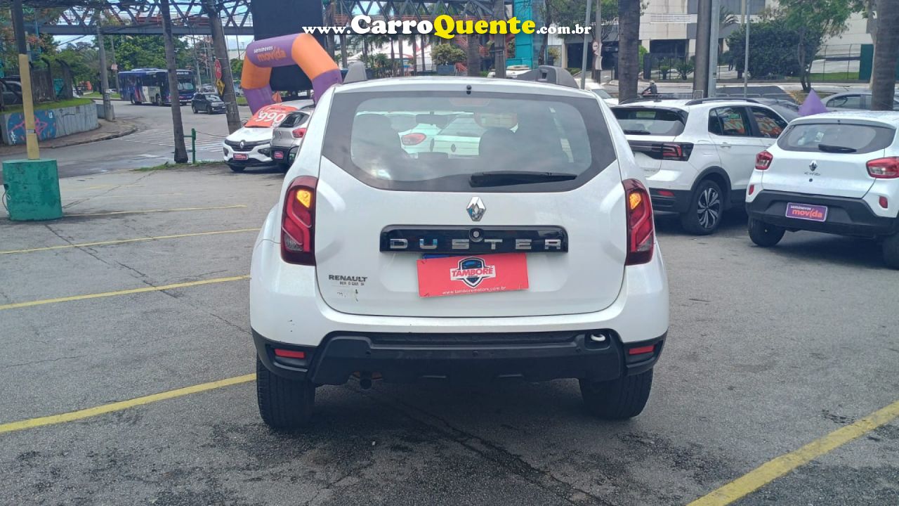 RENAULT   DUSTER EXPRESSION 1.6 HI-FLEX 16V MEC.   BRANCO 2017 1.6 FLEX - Loja