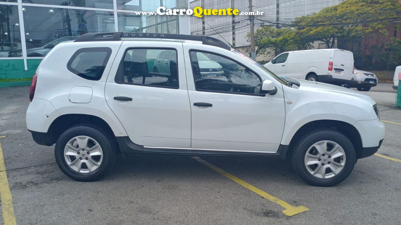 RENAULT   DUSTER EXPRESSION 1.6 HI-FLEX 16V MEC.   BRANCO 2017 1.6 FLEX - Loja