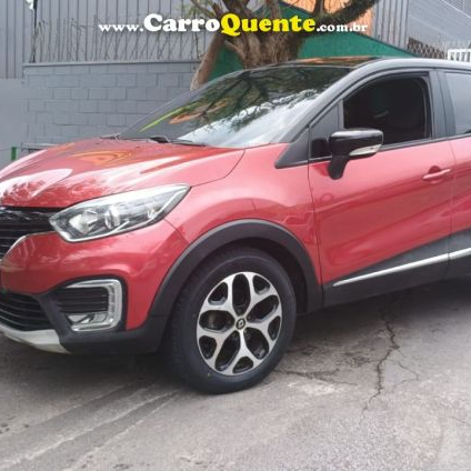 RENAULT   CAPTUR INTENSE 2.0 16V FLEX 5P AUT.   VERMELHO 2017 2.0 FLEX