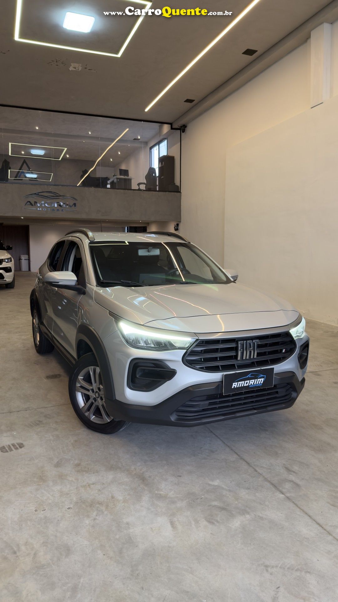 FIAT   PULSE DRIVE 1.0 TURBO 200 FLEX AUT.   PRATA 2023 1.0 FLEX - Loja