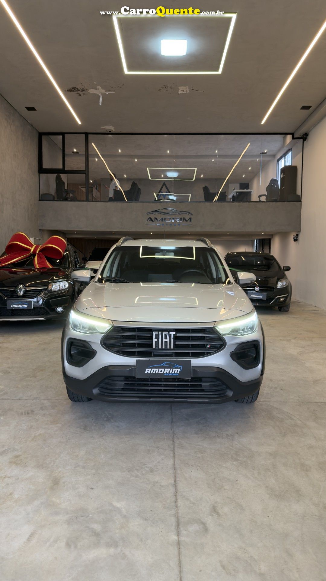 FIAT   PULSE DRIVE 1.0 TURBO 200 FLEX AUT.   PRATA 2023 1.0 FLEX - Loja
