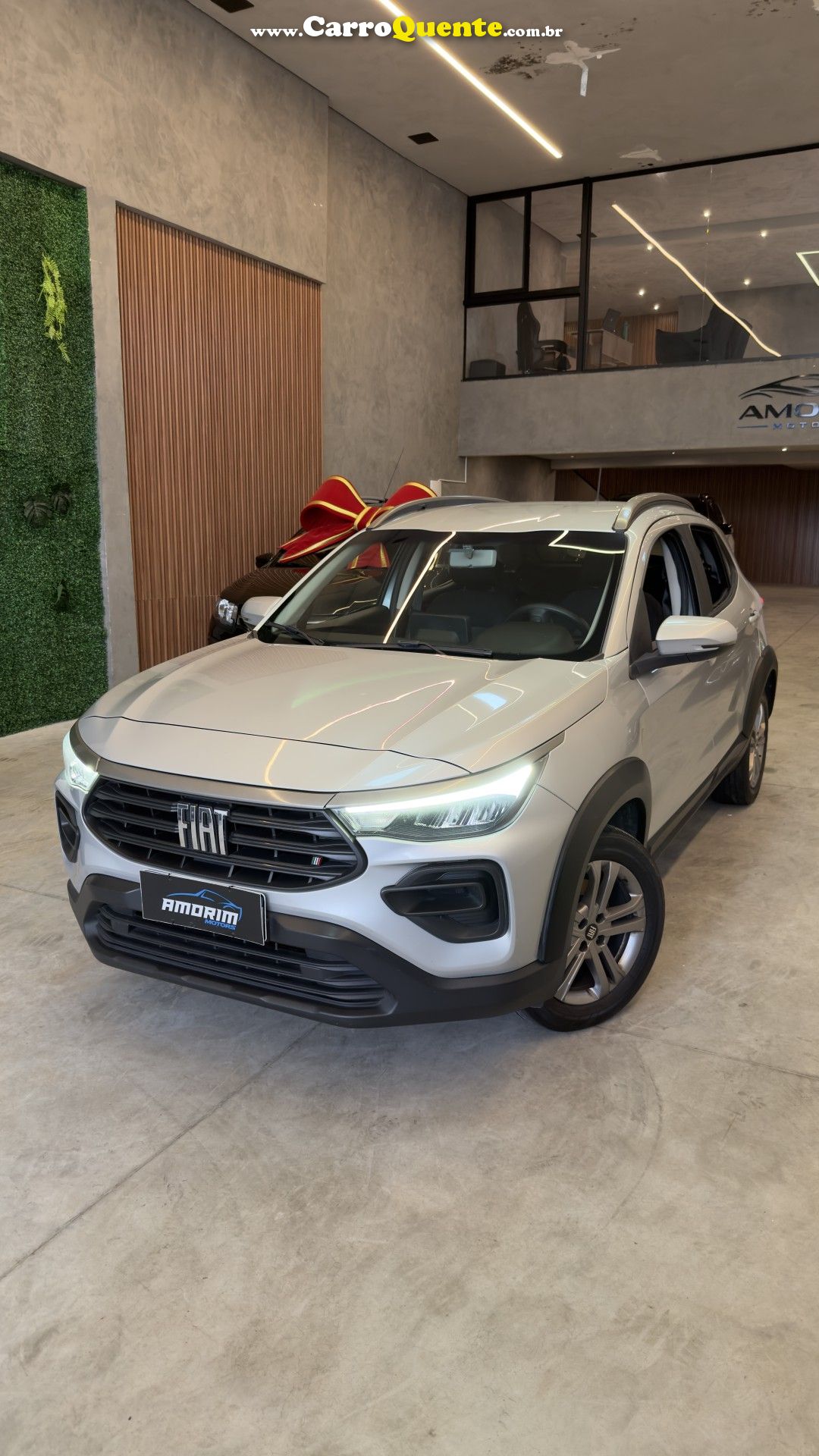 FIAT   PULSE DRIVE 1.0 TURBO 200 FLEX AUT.   PRATA 2023 1.0 FLEX - Loja