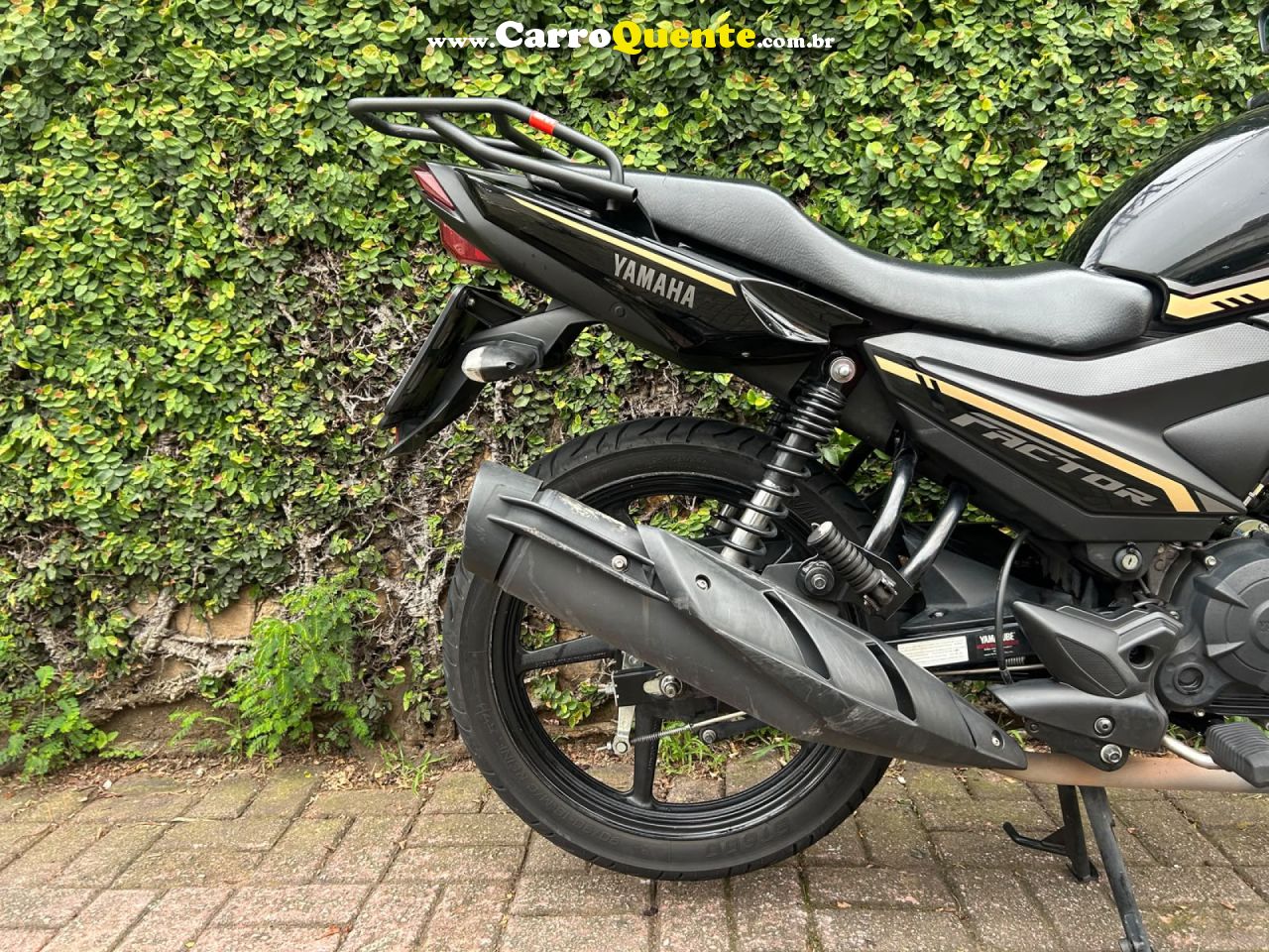 YAMAHA    FACTOR 150   PRETO 2024 150 GASOLINA - Loja