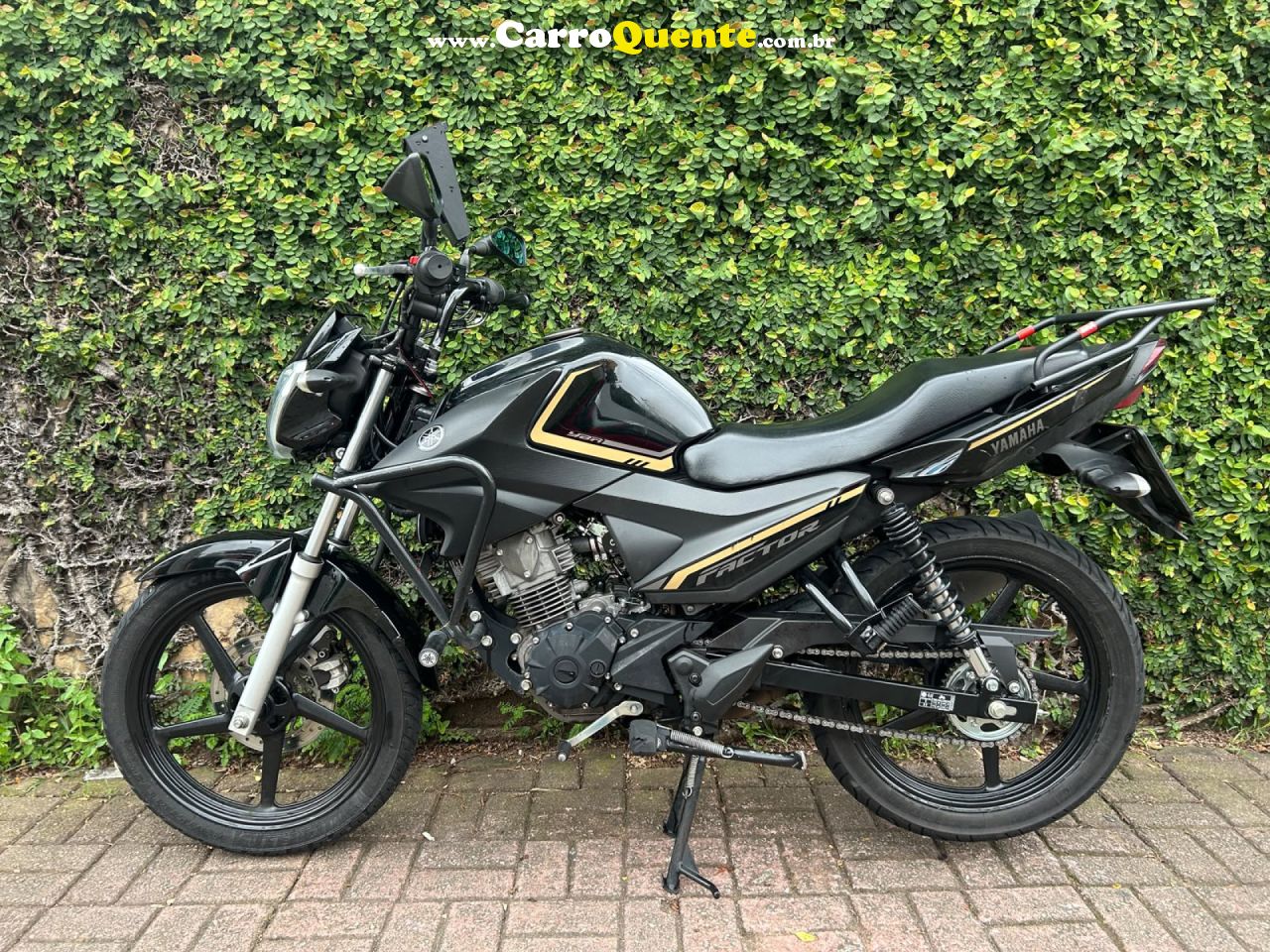 YAMAHA    FACTOR 150   PRETO 2024 150 GASOLINA - Loja