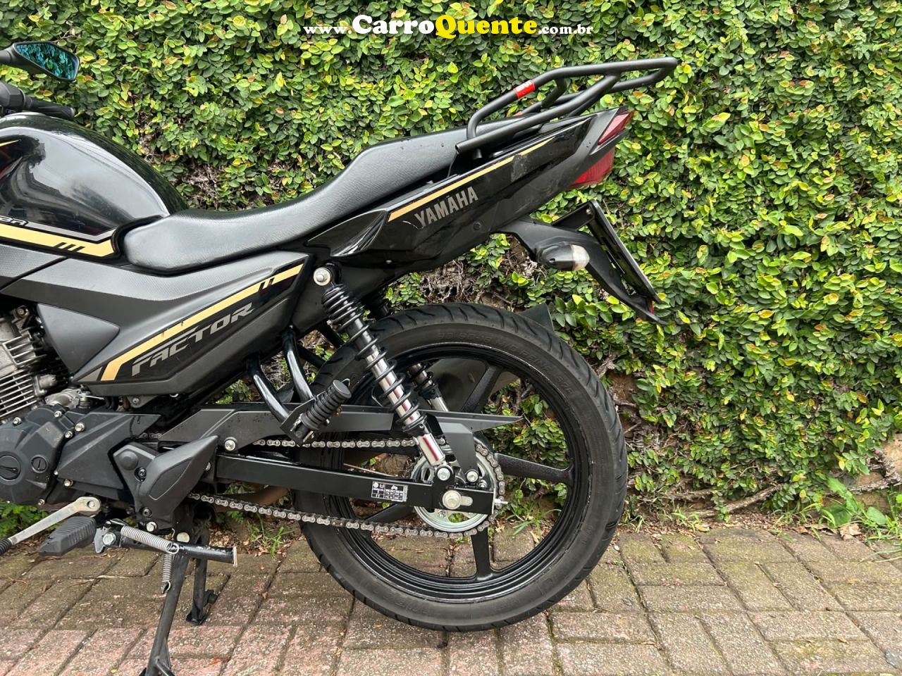 YAMAHA    FACTOR 150   PRETO 2024 150 GASOLINA - Loja