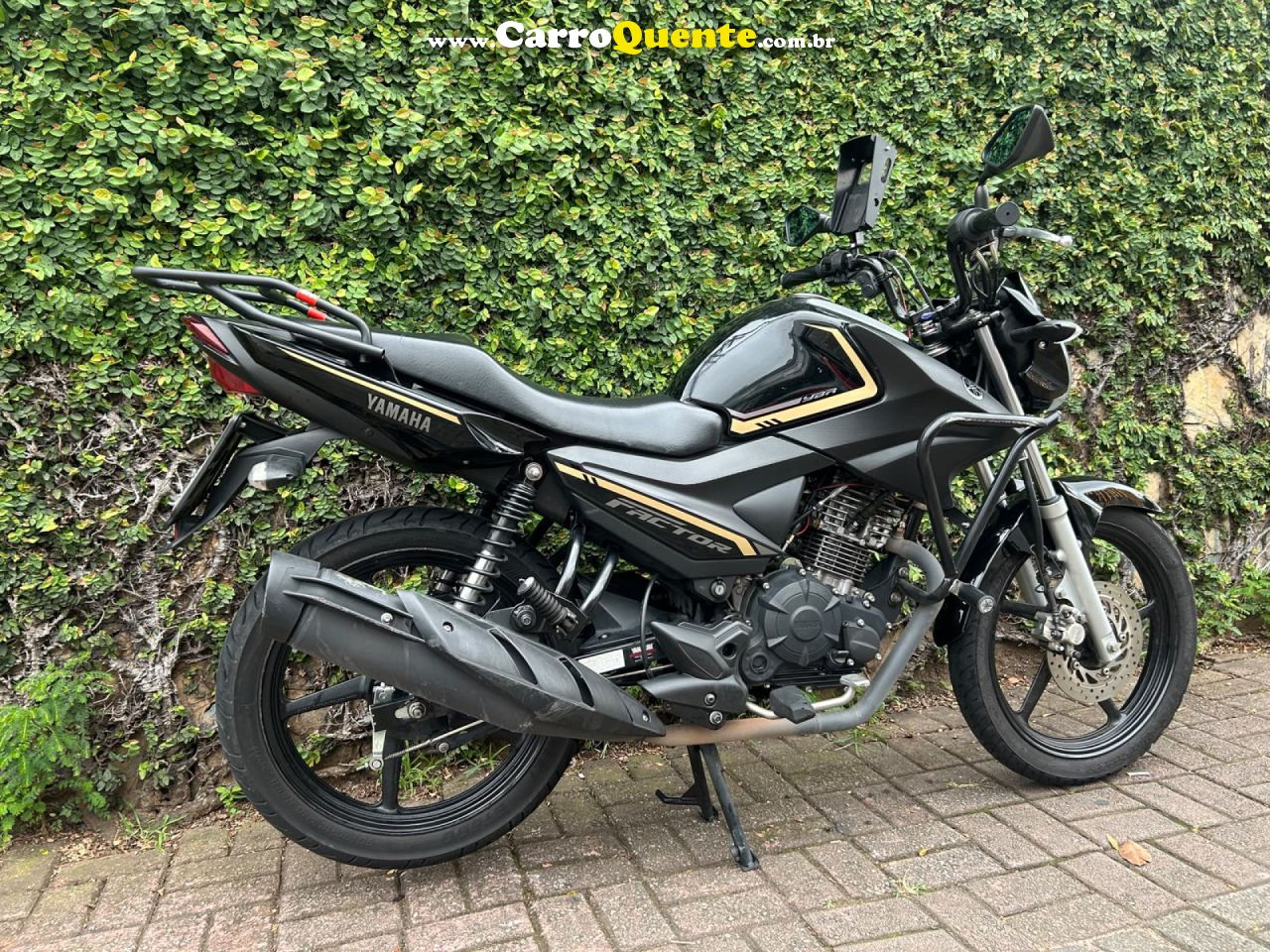 YAMAHA    FACTOR 150   PRETO 2024 150 GASOLINA - Loja