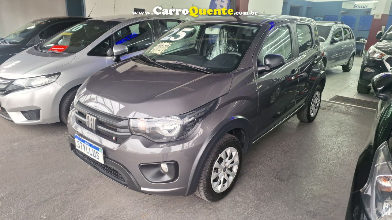 FIAT   LIKE   CINZA 2025 1.0 FLEX - Loja