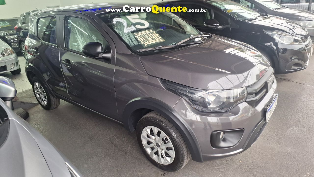 FIAT   LIKE   CINZA 2025 1.0 FLEX - Loja