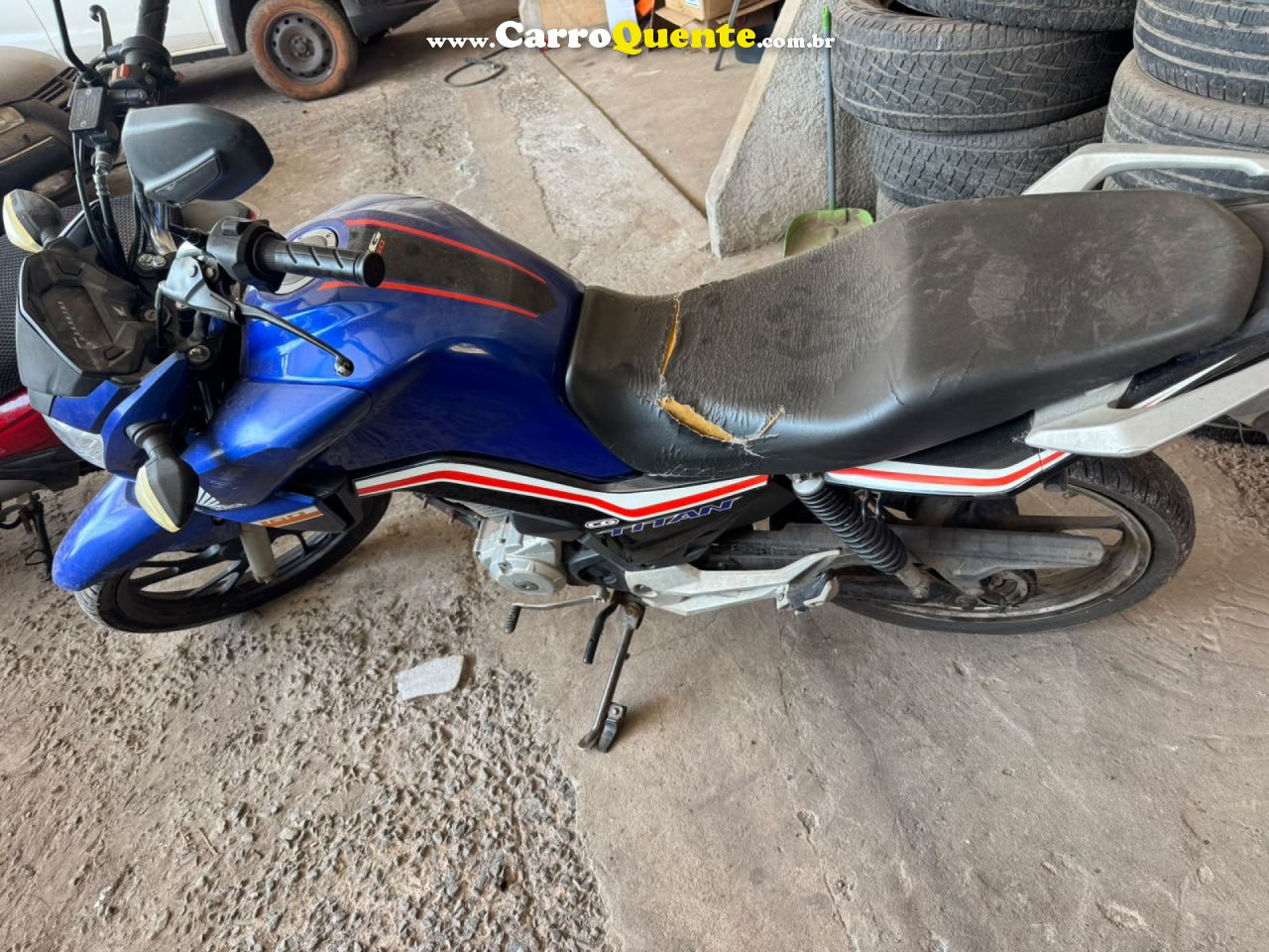 HONDA   CG 160 TITAN S FLEX   AZUL 2019 OCV162 FLEX - Loja