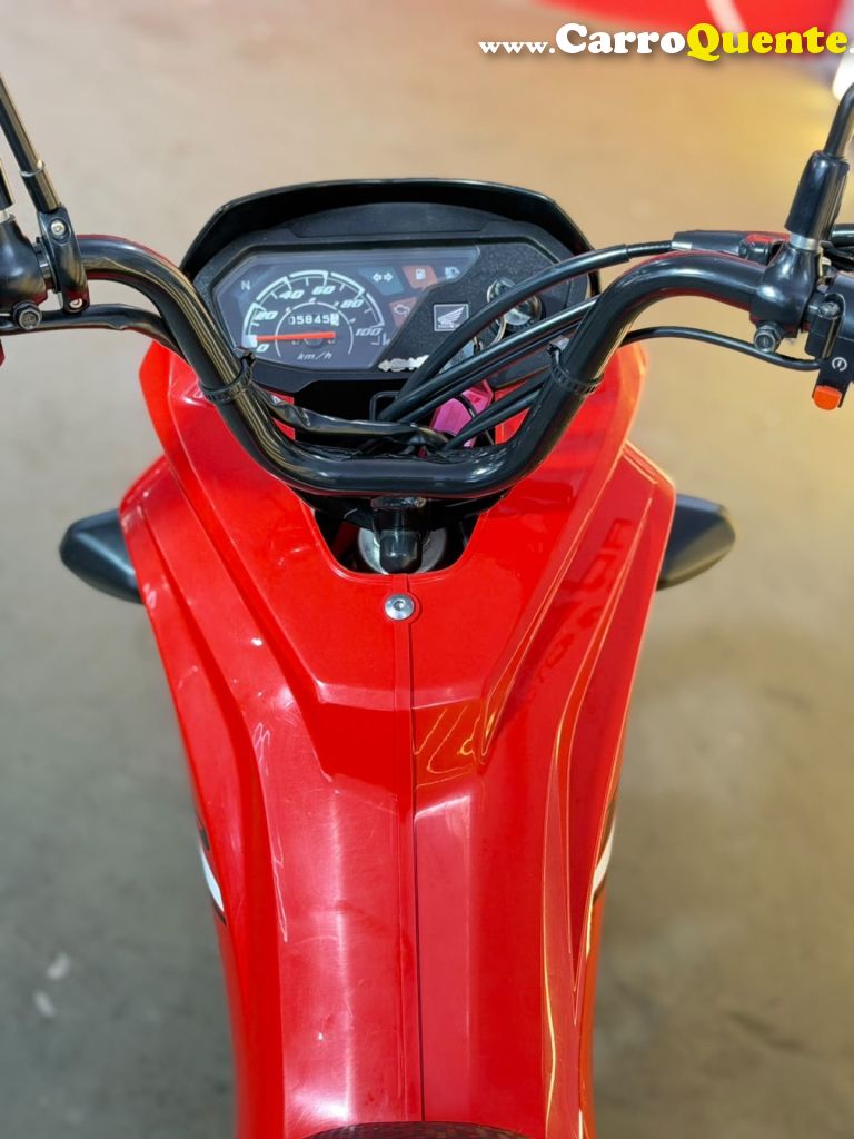 HONDA   POP 110I   VERMELHO 2025 110 GASOLINA - Loja