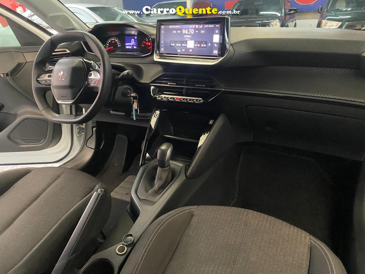 PEUGEOT   208 ACTIVE 1.6 FLEX 16V 5P AUT.   BRANCO 2023 1.6 FLEX - Loja