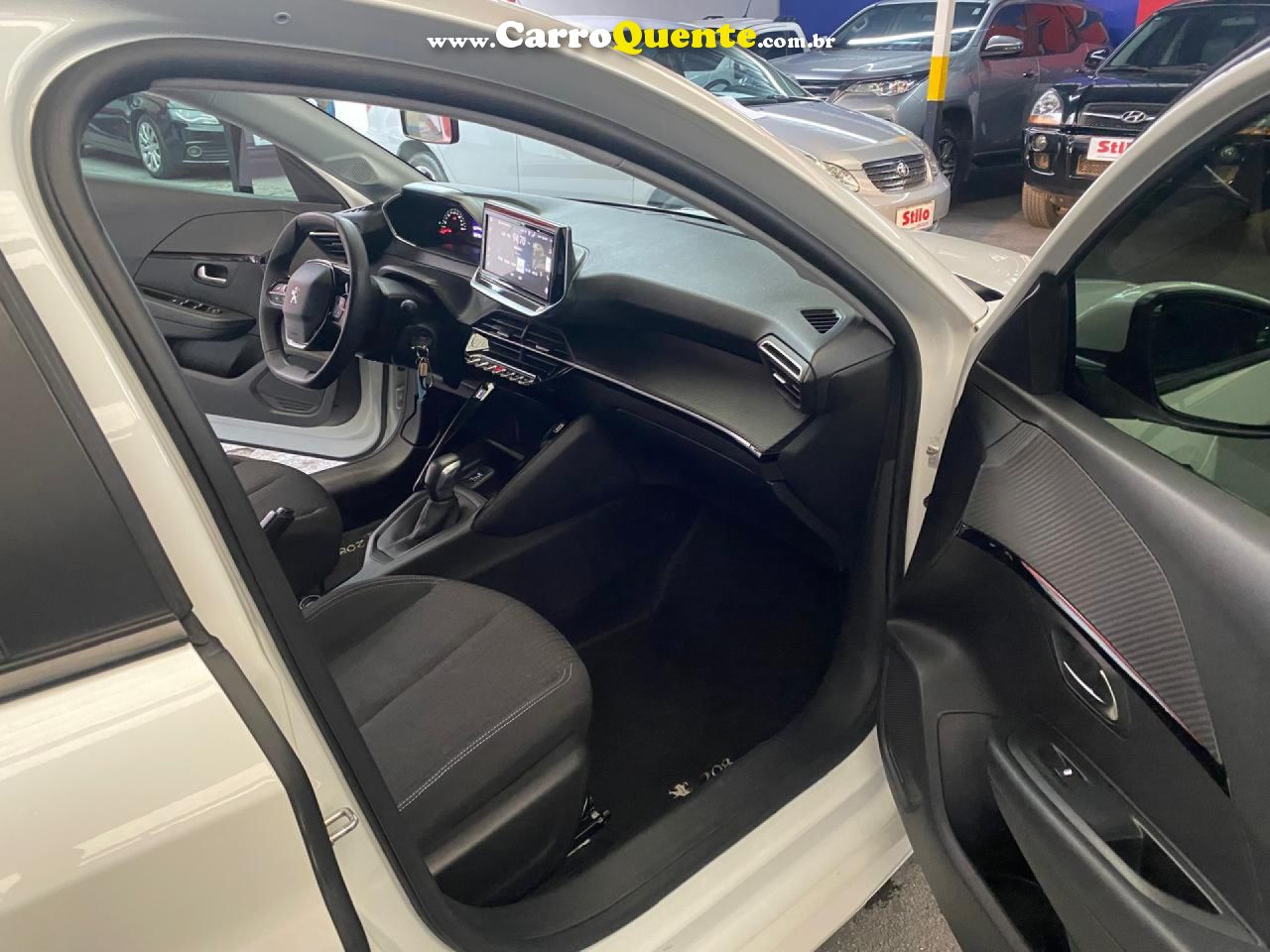 PEUGEOT   208 ACTIVE 1.6 FLEX 16V 5P AUT.   BRANCO 2023 1.6 FLEX - Loja