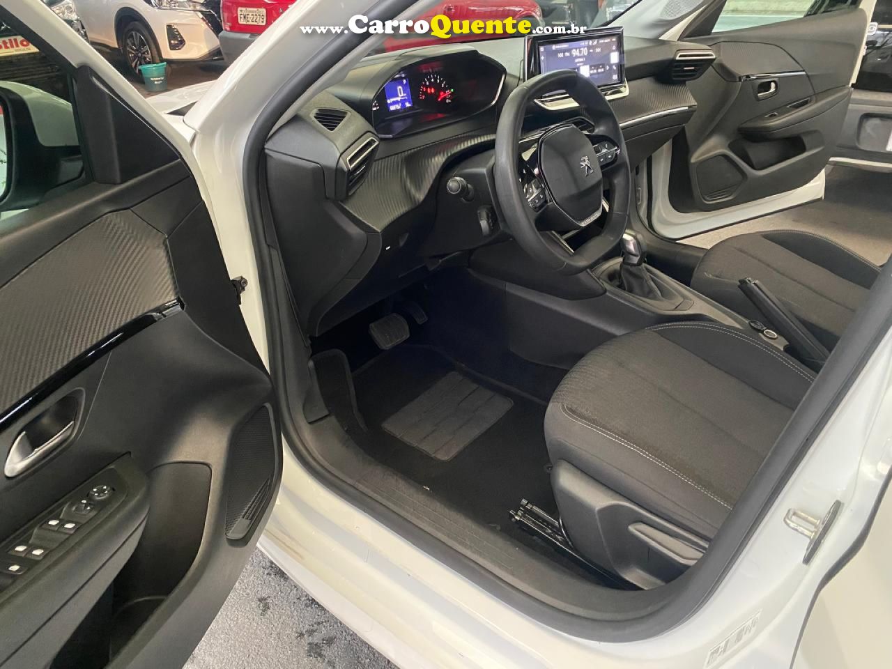 PEUGEOT   208 ACTIVE 1.6 FLEX 16V 5P AUT.   BRANCO 2023 1.6 FLEX - Loja