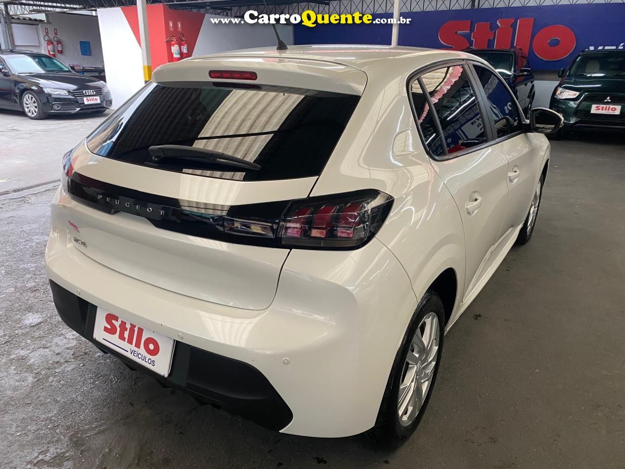 PEUGEOT   208 ACTIVE 1.6 FLEX 16V 5P AUT.   BRANCO 2023 1.6 FLEX - Loja