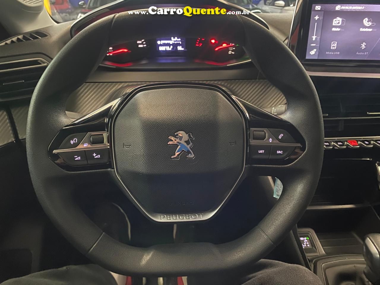 PEUGEOT   208 ACTIVE 1.6 FLEX 16V 5P AUT.   BRANCO 2023 1.6 FLEX - Loja
