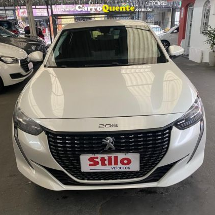 PEUGEOT   208 ACTIVE 1.6 FLEX 16V 5P AUT.   BRANCO 2023 1.6 FLEX