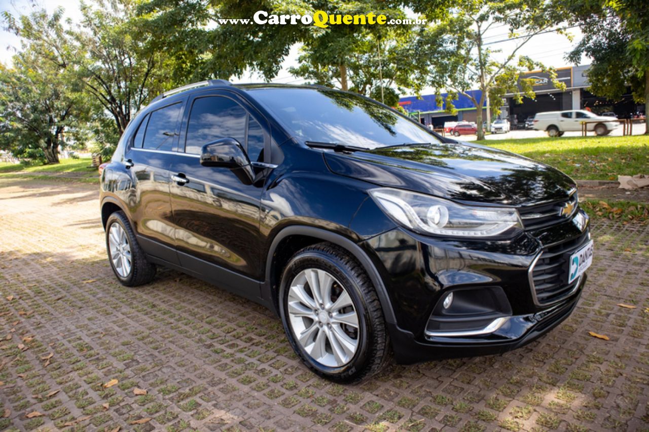 CHEVROLET   TRACKER LTZ 1.4 TURBO 16V FLEX 4X2 AUT.   PRETO 2017 1.4 FLEX - Loja