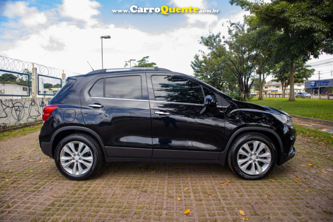 CHEVROLET   TRACKER LTZ 1.4 TURBO 16V FLEX 4X2 AUT.   PRETO 2017 1.4 FLEX - Loja