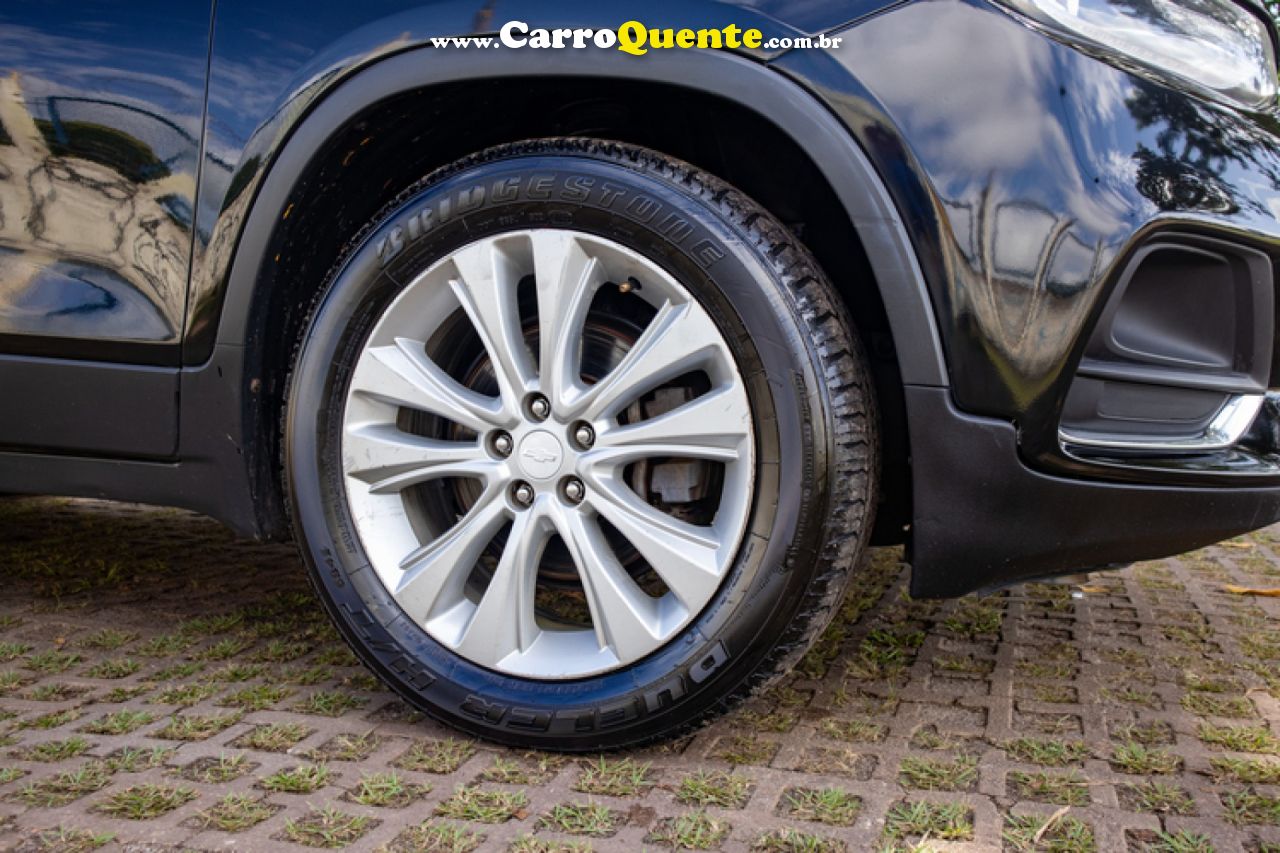 CHEVROLET   TRACKER LTZ 1.4 TURBO 16V FLEX 4X2 AUT.   PRETO 2017 1.4 FLEX - Loja