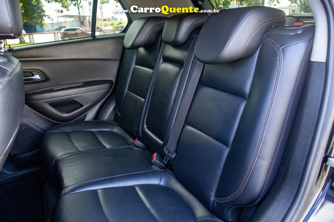 CHEVROLET   TRACKER LTZ 1.4 TURBO 16V FLEX 4X2 AUT.   PRETO 2017 1.4 FLEX - Loja