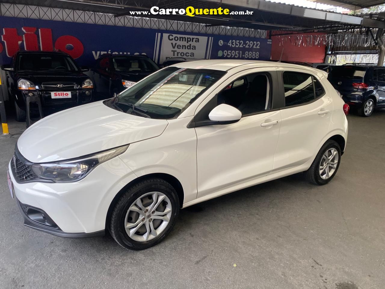 FIAT   ARGO DRIVE 1.0 6V FLEX   BRANCO 2023 1.0 FLEX - Loja