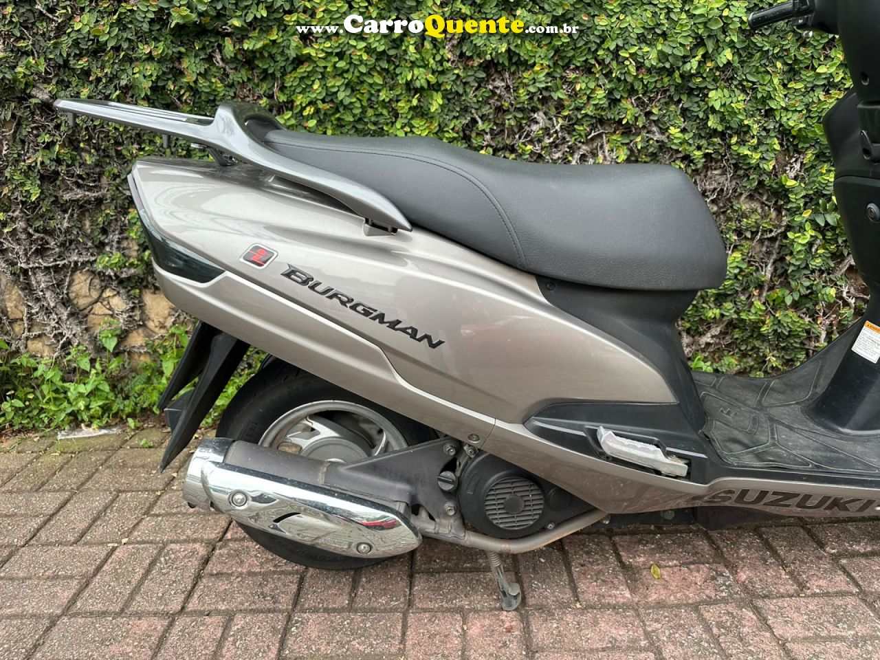 SUZUKI   BURGMAN 125I   PRATA 2015 125CC GASOLINA - Loja