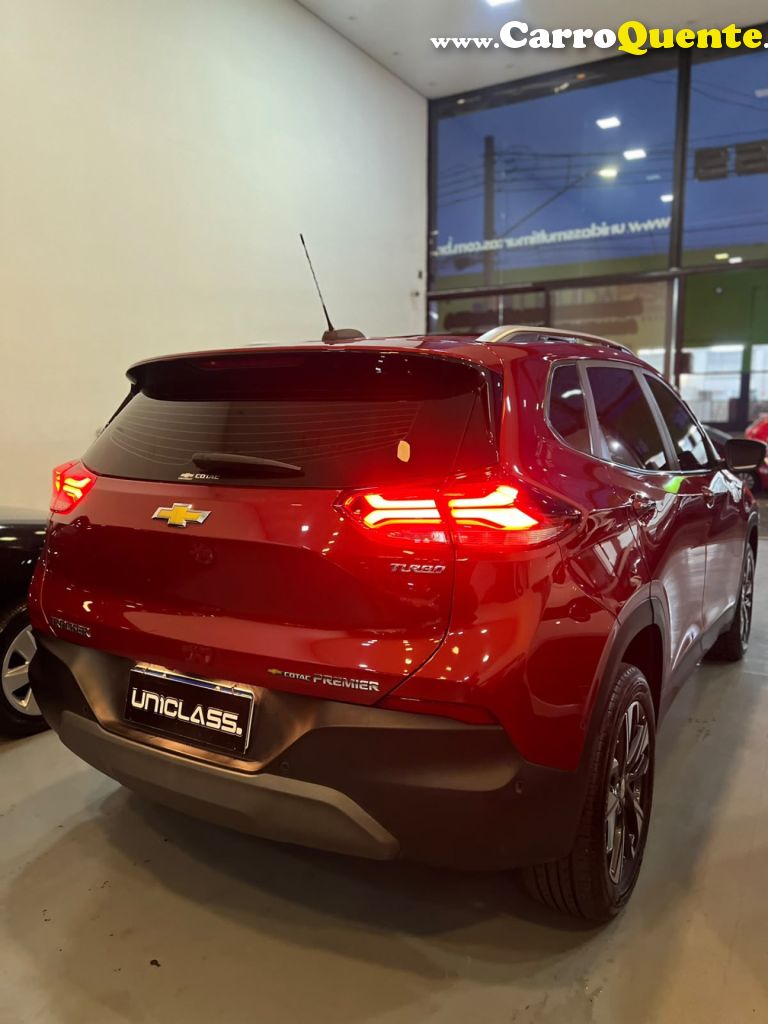CHEVROLET   TRACKER PREMIER 1.2 TURBO 12V FLEX AUT.   VERMELHO 2025 1.2 FLEX - Loja