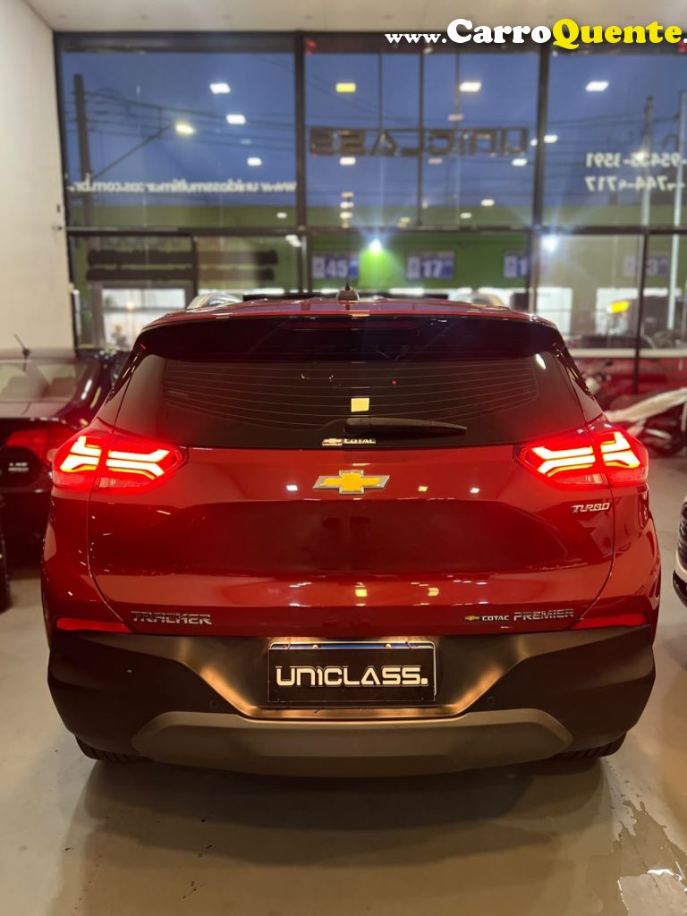 CHEVROLET   TRACKER PREMIER 1.2 TURBO 12V FLEX AUT.   VERMELHO 2025 1.2 FLEX - Loja