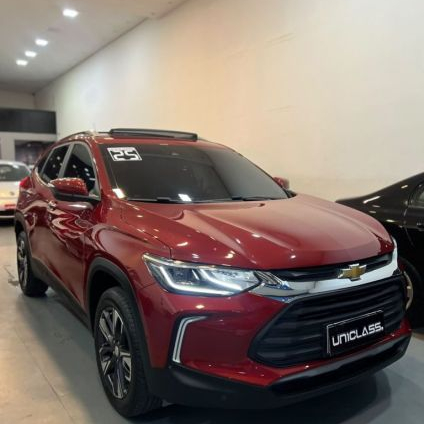 CHEVROLET   TRACKER PREMIER 1.2 TURBO 12V FLEX AUT.   VERMELHO 2025 1.2 FLEX