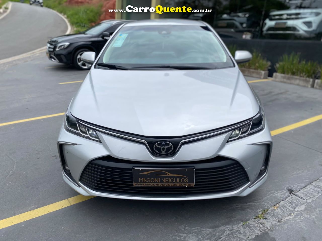 TOYOTA   COROLLA XEI 2.0 FLEX 16V AUT.   PRATA 2023 2.0 FLEX - Loja