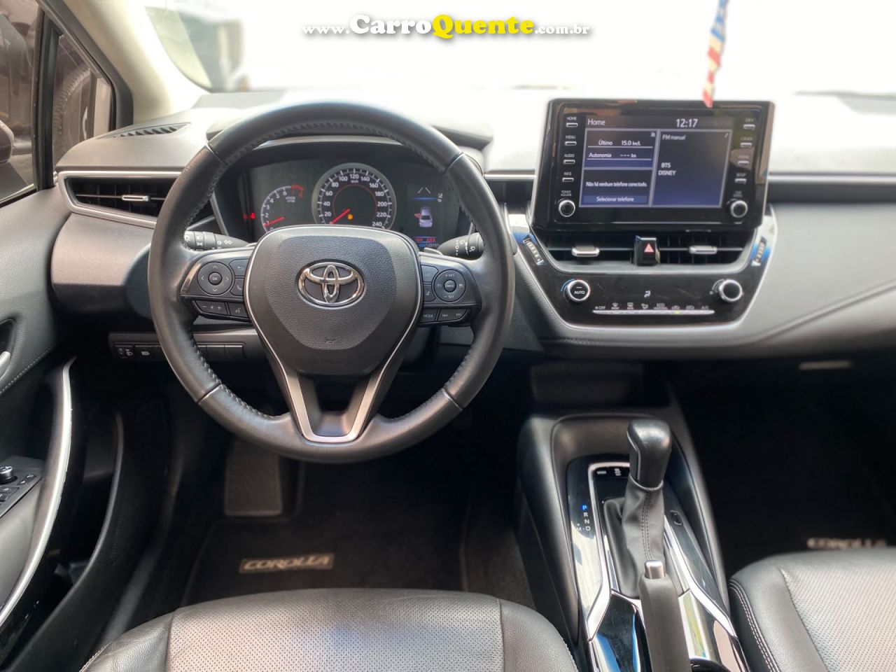 TOYOTA   COROLLA XEI 2.0 FLEX 16V AUT.   PRATA 2023 2.0 FLEX - Loja