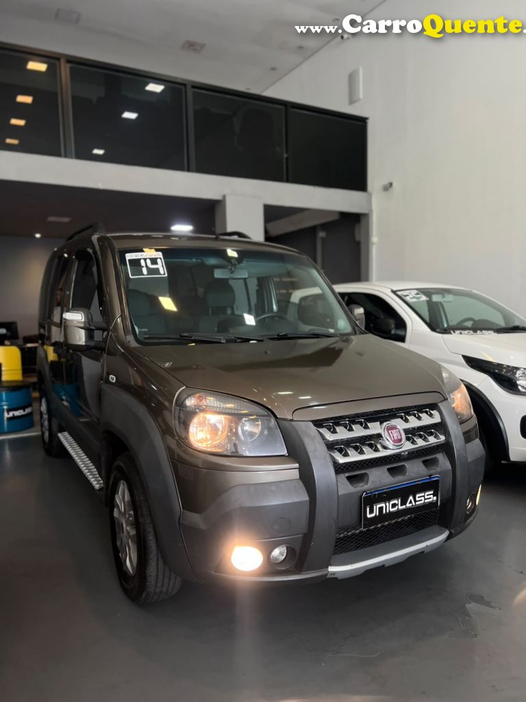 FIAT   DOBLO ADV. XINGU 1.8 FLEX 16V 5P   CINZA 2014 1.8 FLEX - Loja