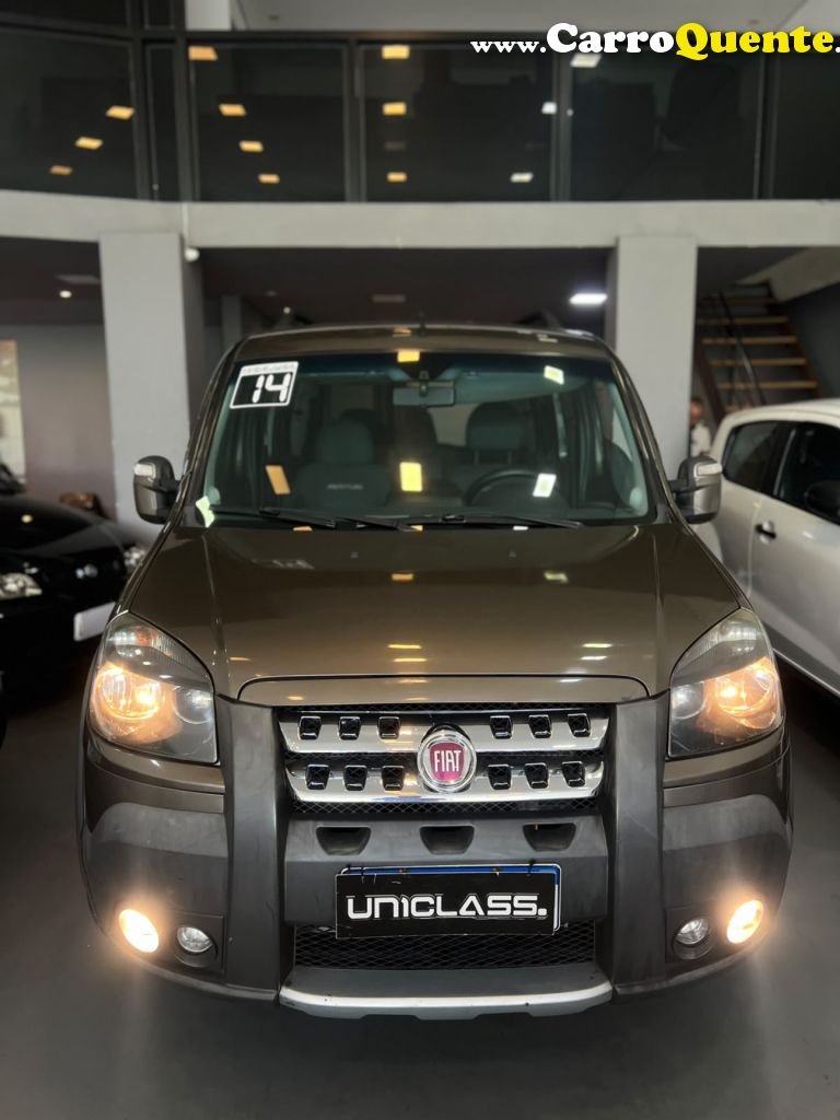 FIAT   DOBLO ADV. XINGU 1.8 FLEX 16V 5P   CINZA 2014 1.8 FLEX - Loja