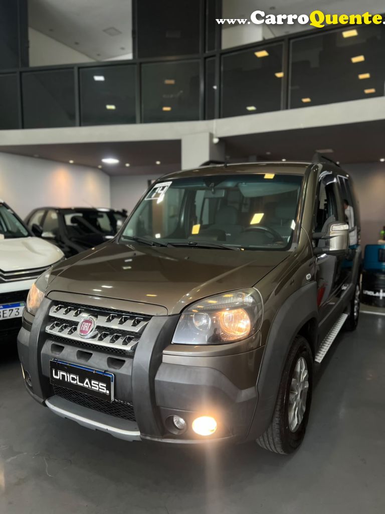 FIAT   DOBLO ADV. XINGU 1.8 FLEX 16V 5P   CINZA 2014 1.8 FLEX - Loja