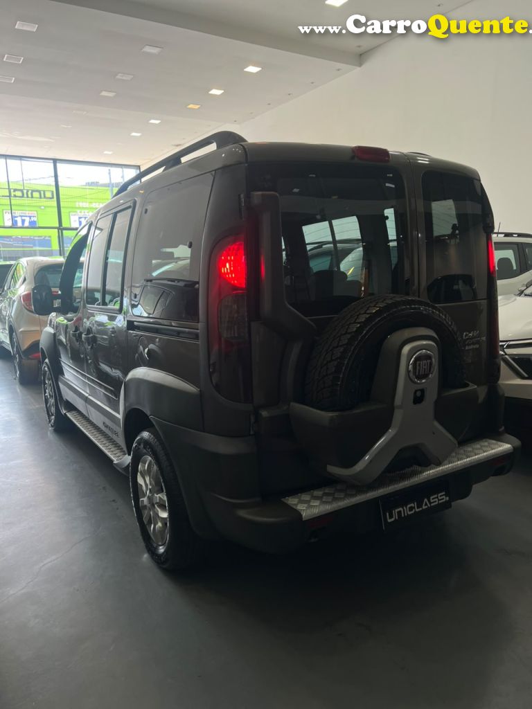 FIAT   DOBLO ADV. XINGU 1.8 FLEX 16V 5P   CINZA 2014 1.8 FLEX - Loja