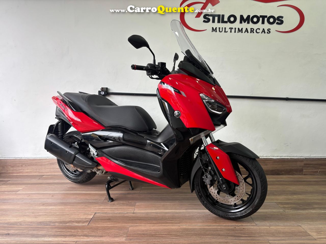 YAMAHA    XMAX 250   VERMELHO 2024 250 GASOLINA - Loja