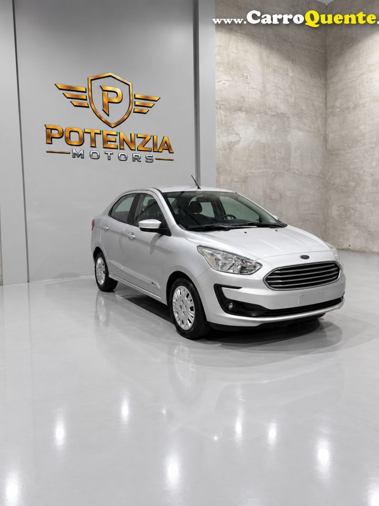 FORD   KA 1.5 SEDAN SE 12V FLEX 4P AUT.   PRATA 2019 1.5 FLEX - Loja