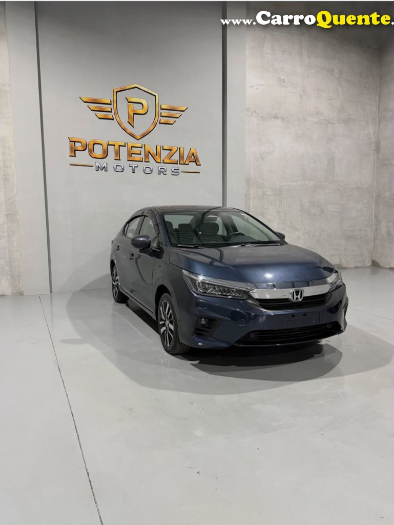 HONDA   CITY SEDAN TOURING 1.5 FLEX 16V 4P AUT.   AZUL 2023 1.5 FLEX - Loja