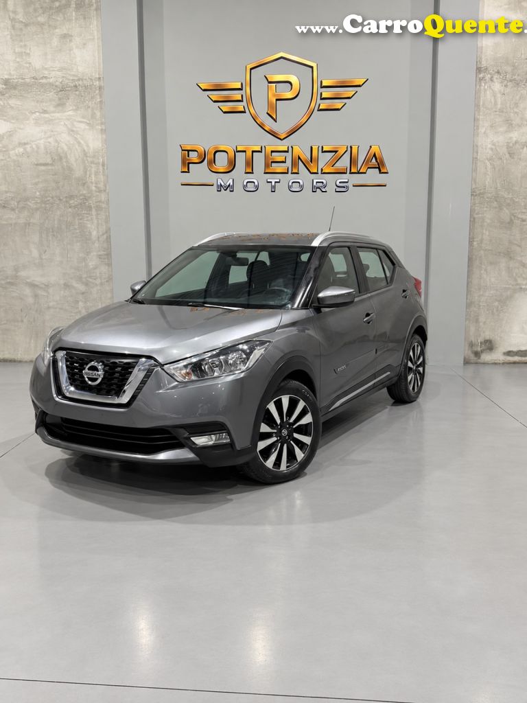 NISSAN   KICKS SV 1.6 16V FLEXSTAR 5P AUT.   CINZA 2019 1.6 FLEX - Loja