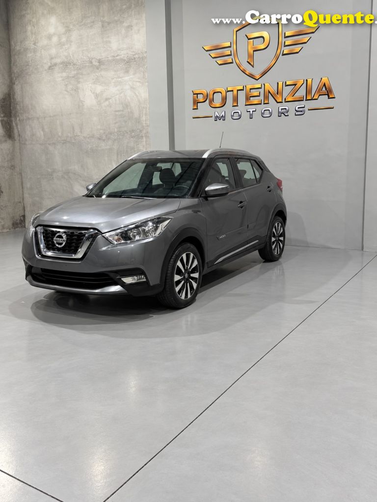 NISSAN   KICKS SV 1.6 16V FLEXSTAR 5P AUT.   CINZA 2019 1.6 FLEX - Loja