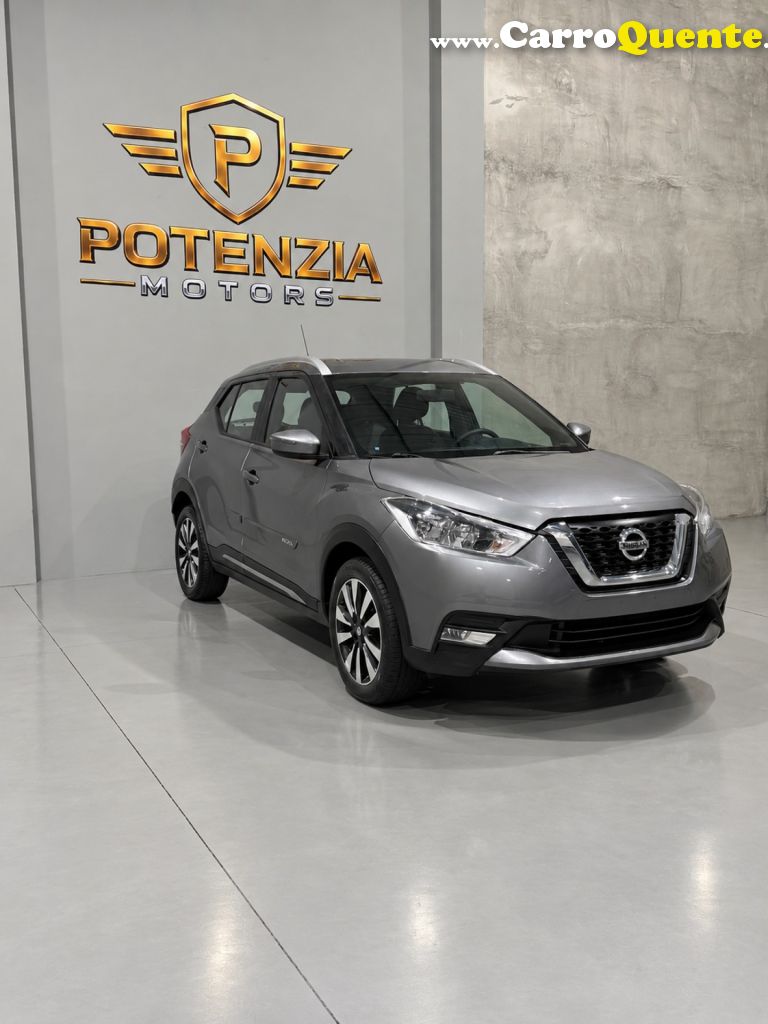 NISSAN   KICKS SV 1.6 16V FLEXSTAR 5P AUT.   CINZA 2019 1.6 FLEX - Loja