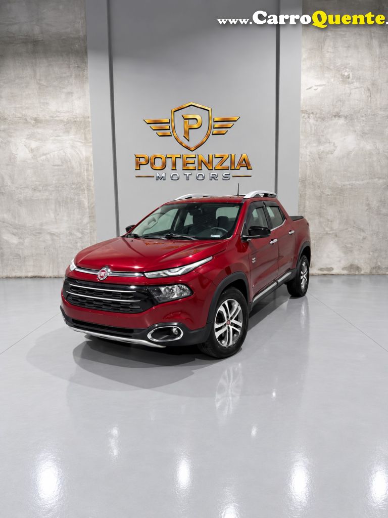 FIAT   TORO VOLCANO 2.0 16V 4X4 TB DIESEL AUT.   VERMELHO 2017 2.0 DIESEL - Loja