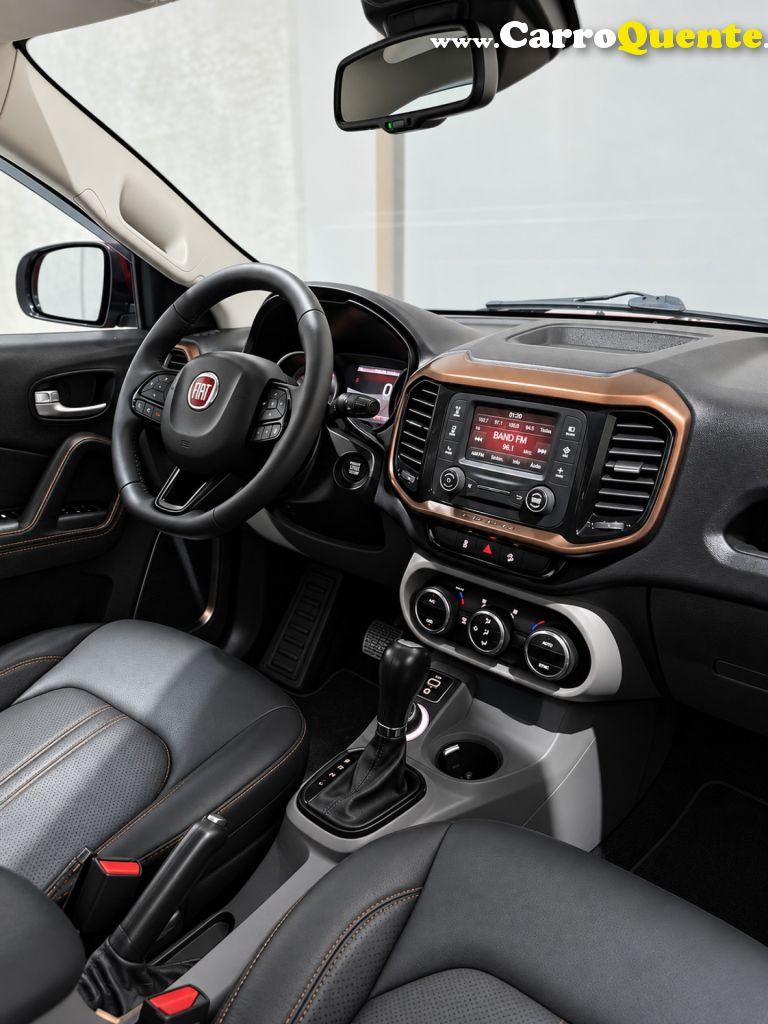 FIAT   TORO VOLCANO 2.0 16V 4X4 TB DIESEL AUT.   VERMELHO 2017 2.0 DIESEL - Loja