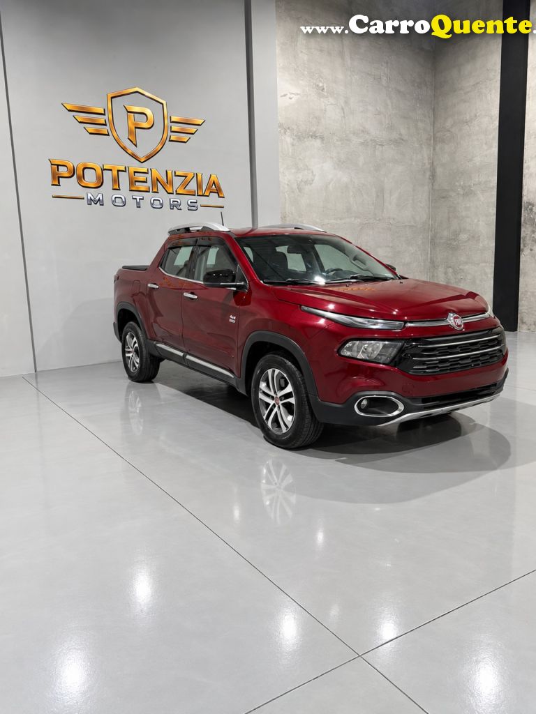 FIAT   TORO VOLCANO 2.0 16V 4X4 TB DIESEL AUT.   VERMELHO 2017 2.0 DIESEL - Loja