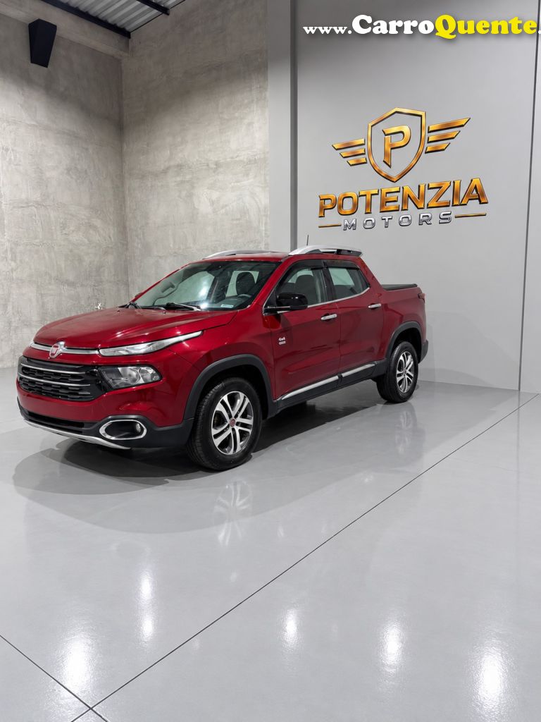 FIAT   TORO VOLCANO 2.0 16V 4X4 TB DIESEL AUT.   VERMELHO 2017 2.0 DIESEL - Loja