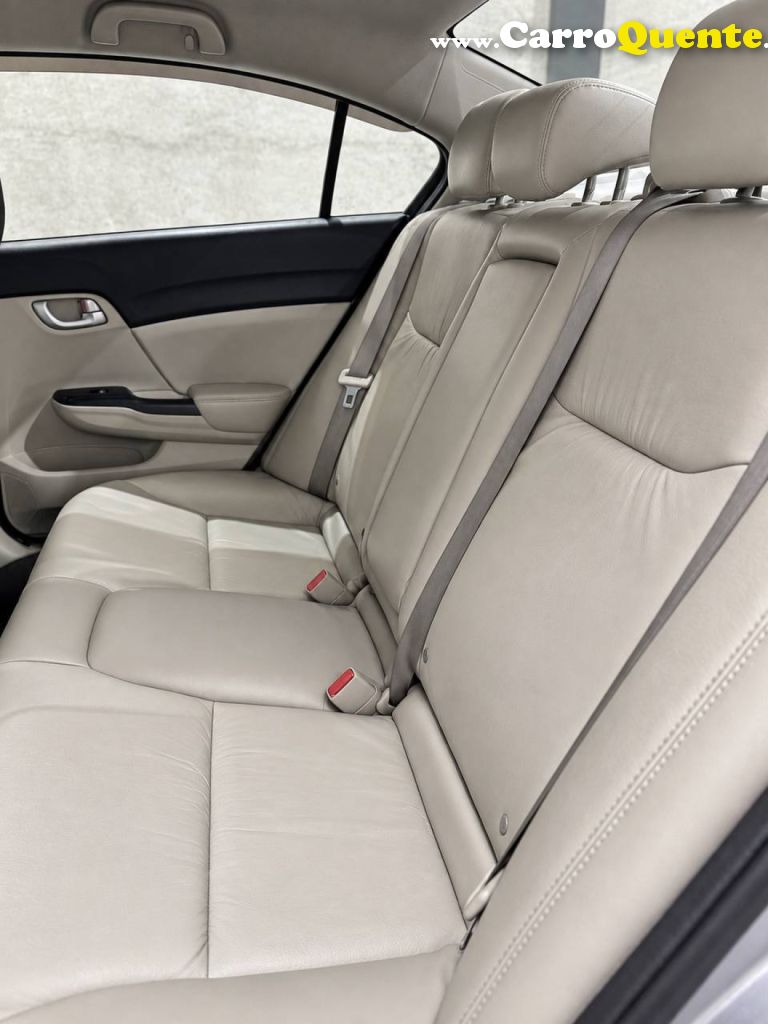 HONDA   CIVIC SEDAN LXR 2.0 FLEXONE 16V AUT. 4P   PRATA 2016 2.0 FLEX - Loja