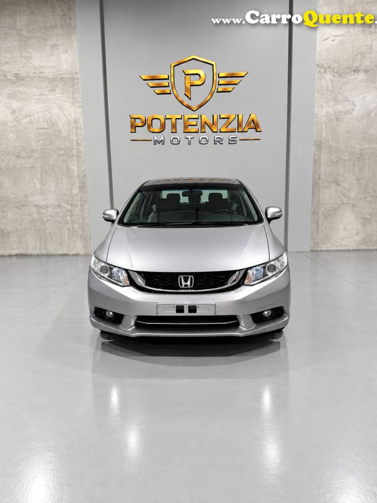 HONDA   CIVIC SEDAN LXR 2.0 FLEXONE 16V AUT. 4P   PRATA 2016 2.0 FLEX - Loja